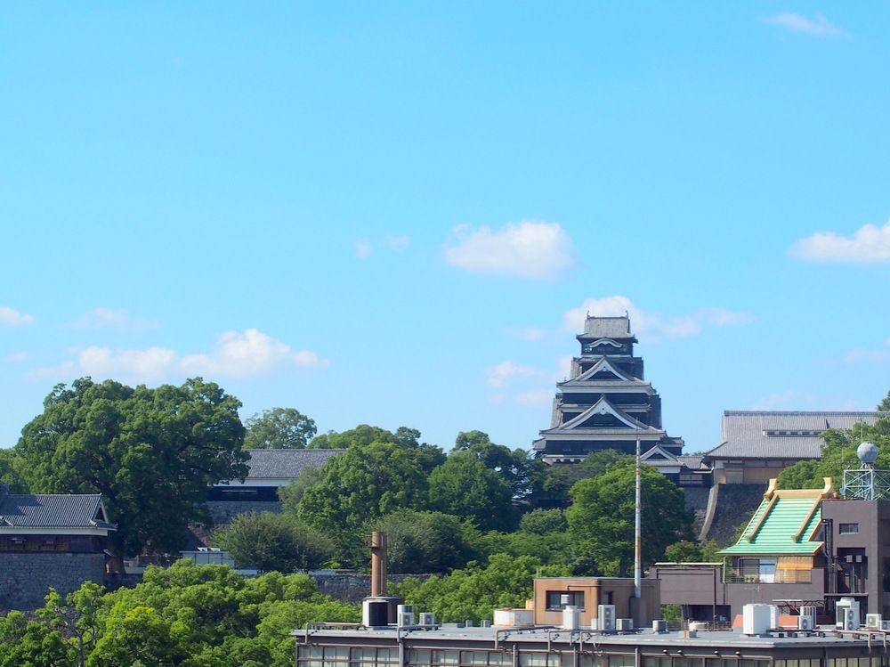 Kumamoto Green Hotel Bagian luar foto